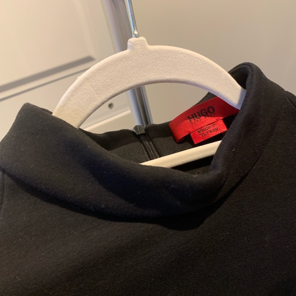 Hugo Boss peplum mock neck tee - Picture 3 of 6